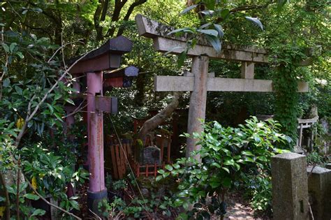 Exploring Kyoto: Abandoned Inari Shrine and a secret waterfall | Candyfloss Overkill