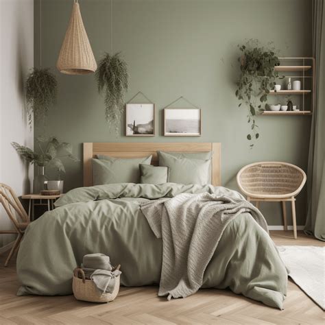 Chambre Vert Sauge Id Es Tendances Et D Co Copier D Co Chambre