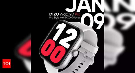 Dizo Watch D Pro With Dizo OS And Chipset To Launch In India On January