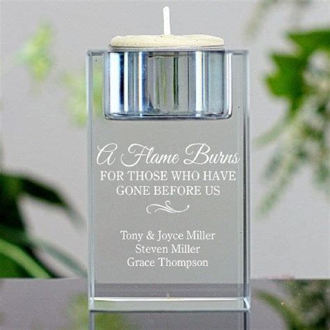 Personalized Memorial Candle Holder | Personalized memorial candles ...