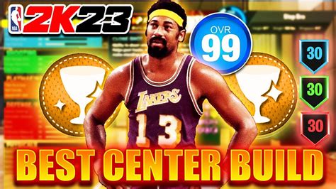 The Best Center Build In Nba K Youtube