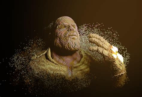 Thanos Disintegration Effect