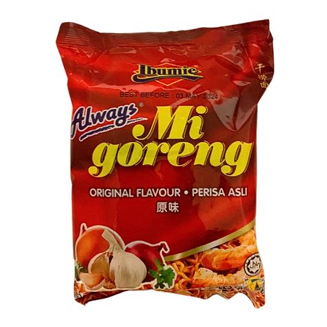 Ibumie Mi Goreng Original Instant Noodles 80g