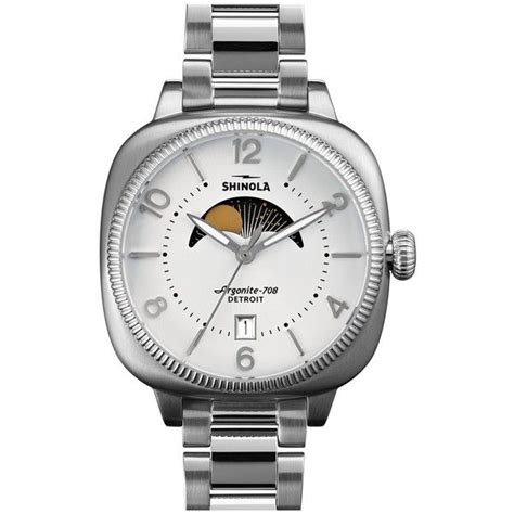 Shinola Gomelsky Moon Phase Bracelet Watch 36mm Watches Shinola