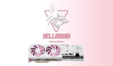 VGA PowerColor Hellhound SAKURA RX 6650 XT 8GB GDDR6