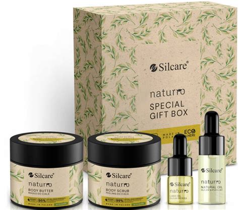 Silcare Naturro zestaw MAXI pielęgnacja ciała rzęs Stacja Zdrowie