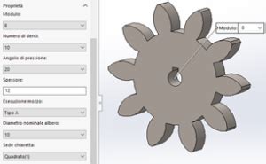 Come Creare Un Ingranaggio In Solidworks Ts Nuovamacut