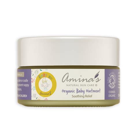 Aminas Organic Baby Nappy And Cradle Cap Ointment 50ml Bambinijo