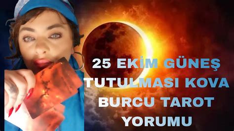 G Ne Tutulmasi Kova Burcu Tarot Yorumu Ek M G Ne Tutulmasi