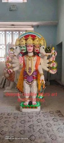 Marble Panchmukhi Hanuman Murti For Worship Temple At Rs 62500 In Ramgarh