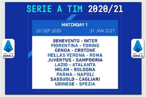 Nasce La Nuova Serie A Si Parte Con Juventus Sampdoria Notizie Ansa It