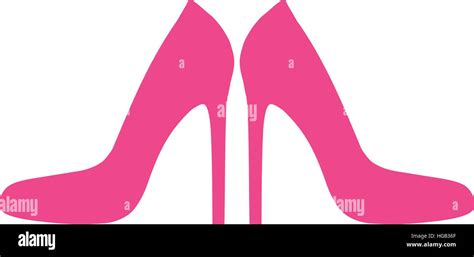 High Heeled Stock Vector Images Alamy