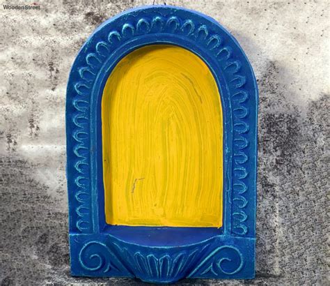 Buy Blue Yellow Rajasthani Jharokha Wall Art Online In India At Best