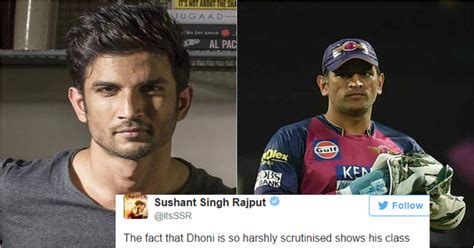 Here’s Sushant Singh’s ‘On The Face-Twitter Message’ To Those Who ...