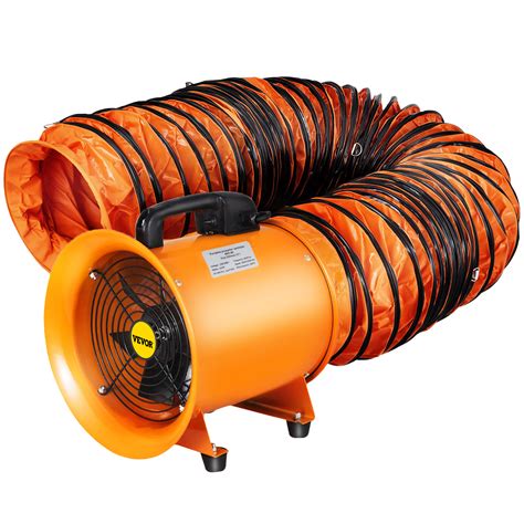 VEVOR VEVOR Ventilador Utilitario De 10 Pulgadas Con Manguera De