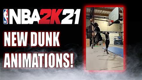 Nba 2k Released Dunk Animations Thats Coming To Nba 2k21 Youtube