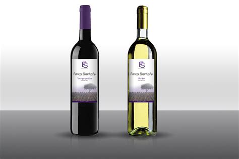 Dise O Gr Fico Y Creativo De Etiquetas Y Packaging De Vino Para Santa Fe