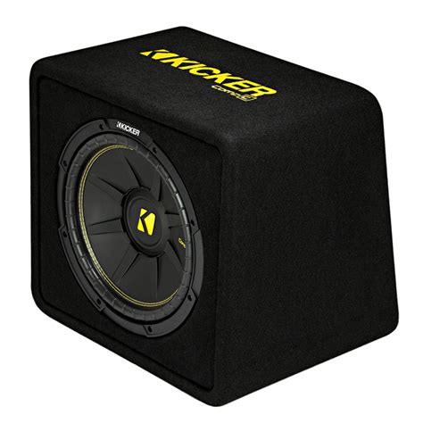 Kicker 50vcwc122 Comp C 12 Inch Loaded Subwoofer Enclosure 2 Ohm 50vcwc122