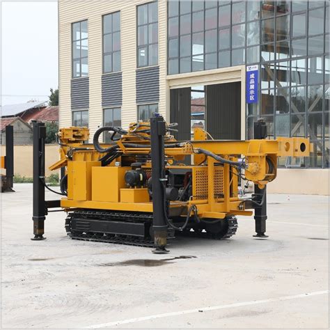 Hydraulic Small Crawler Type Water Well Core Rock Borehole Construction