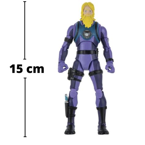 Boneco Scuba Jonesy 15 cm Figura Fortnite Serie Legendária JP Toys