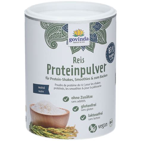 Govinda Reis Proteinpulver 400 G Shop Apotheke