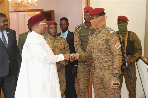 Burkina Faso military leader commits to predecessor's transition ...