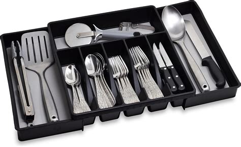 Amazon Suokomr Silverware Drawer Organizer Expandable Utensil