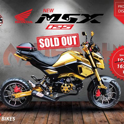 Honda Msx Sf Gold Musashi Bikes