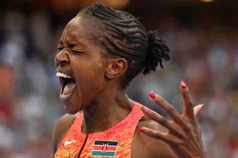 Paris 2024 Brilliant Faith Kipyegon Wins Third Straight Olympic 1500m Gold