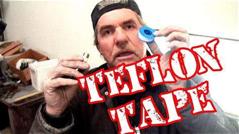 How To Use Teflon Tape The Right Way Youtube