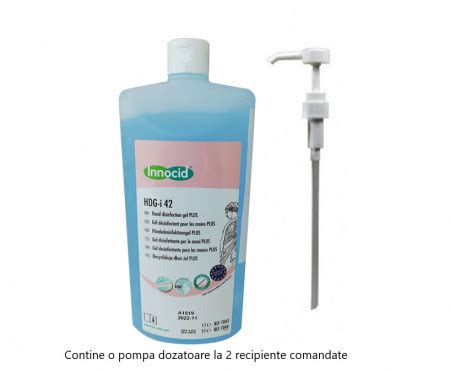 Dezinfectant Gel Pentru Maini Innocid Hdg I L