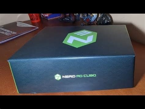 REVIEW CAIXA NERD AO CUBO DO MÊS DE OUTUBRO YouTube