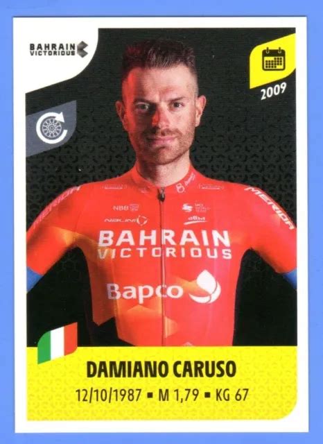 Stickers Panini Tour De France Damiano Caruso Eur