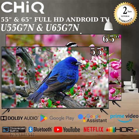 Chiq K Uhd Android Tv U G N U G N Sharp Inch Full