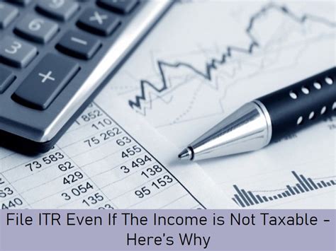 Income Tax Return Filing Advantages Of Filing Itr Even If The Income Is Not Taxable