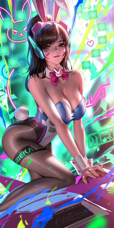 Artstation Dva Bunnysuit