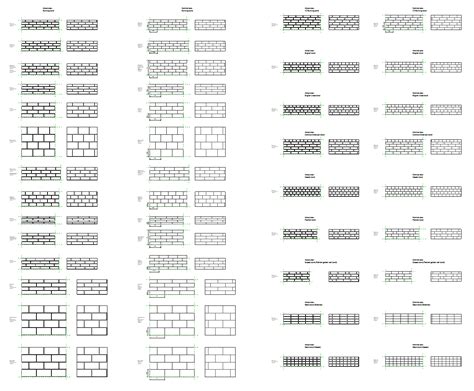 Revit Fill Patterns Bricks Collection Download