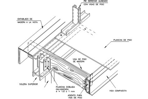 Steel Frame Roof Constructive Structure Cad Drawing Details Dwg File Cadbull