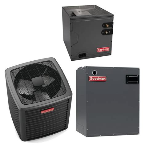 Goodman 3 Ton 15 Seer2 Air Conditioning Horizontal System 1600 Cfm