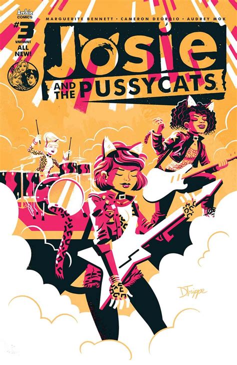 Josie And The Pussycats 3 Cover By Dean Trippe Archie Comic Books