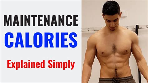 How To Calculate Maintenance Calories Tdee Explained Youtube