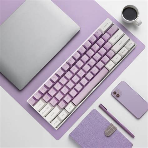 Womier Double Shot Xvx Profile Pbt Keycaps Purple Keys Womier Shop