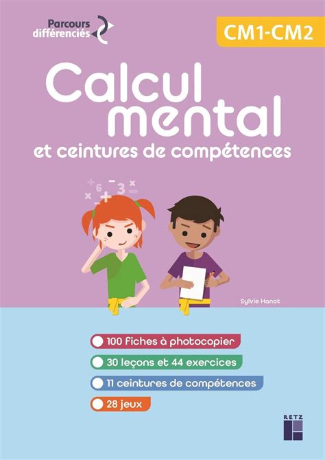 Calcul mental et ceintures de compétences CM ressources numériques