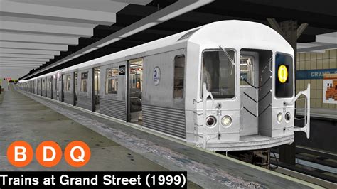 Openbve Virtual Railfanning B D And Q Trains At Grand Street