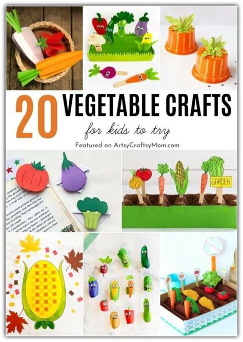 10 Vegetable Printing Art Projects for Kids