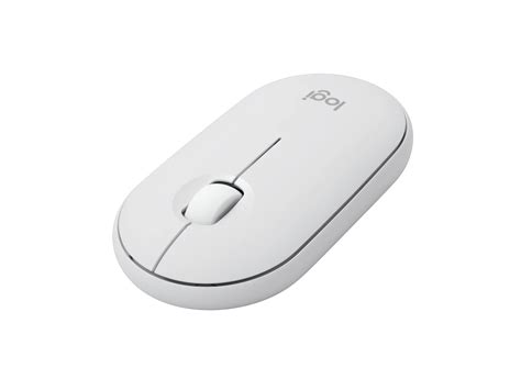 mouse logitech wir ms pebble  white wallnet