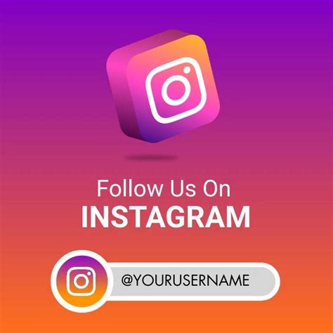 Follow Us On Instagram Template Postermywall