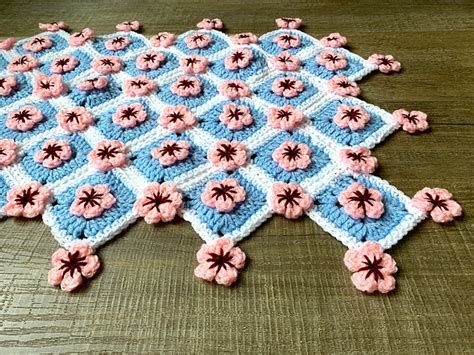 Ravelry Sakura Blanket Pattern By Jtcreations