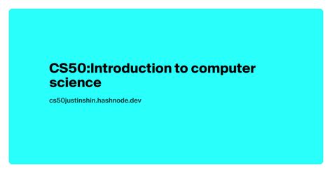 Cs50introduction To Computer Science