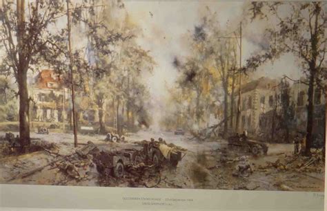 David Shepherd Signed Limited Edition Prints Oosterbeek Crossroads